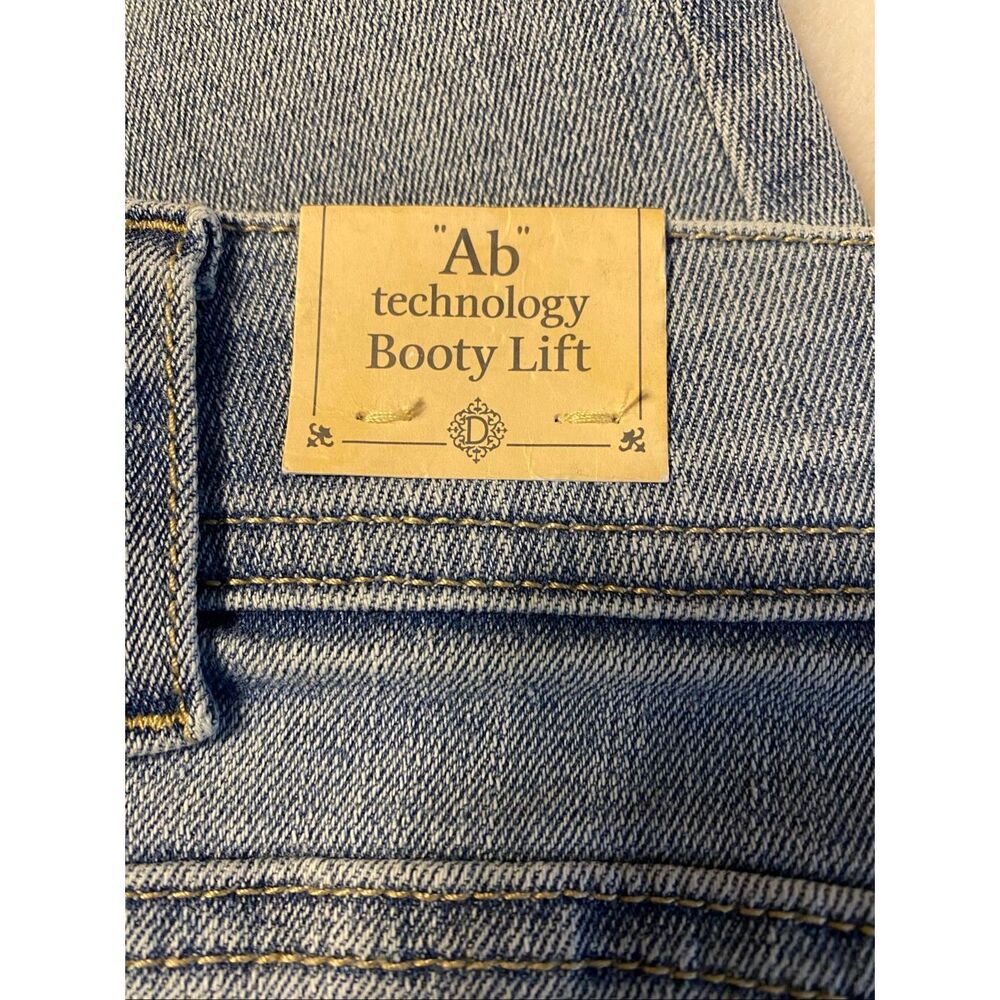 Democracy Ab Technology Skyrise Mold & Hold Jeans W/ Booty Lift Sz 10 NWT - Picture 6 of 14